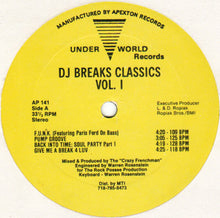 Load image into Gallery viewer, The Crazy Frenchman : DJ Breaks Classics (Vol. 1) (12")