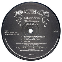 Load image into Gallery viewer, Robert Owens : The Statement (12", MiniAlbum, EP)