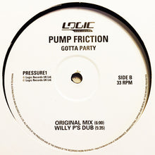 Load image into Gallery viewer, Pump Friction : Gotta Party (12")
