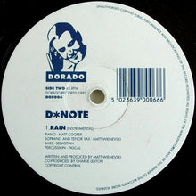 Load image into Gallery viewer, D*Note : Rain (12")