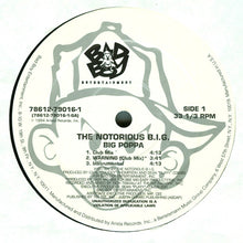 Load image into Gallery viewer, The Notorious BIG* : Big Poppa (12", Single)