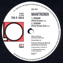 Load image into Gallery viewer, Mantronix : Scream (Remix) (12")