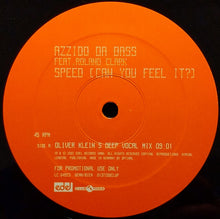 Load image into Gallery viewer, Azzido Da Bass : Speed (Can You Feel It?) (12", Promo)