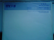Load image into Gallery viewer, K & M : You're The One (12", Ltd, Promo)