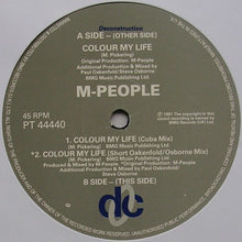 Load image into Gallery viewer, M People : Colour My Life (12")