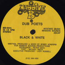 Load image into Gallery viewer, Dub Poets : Black & White (12")