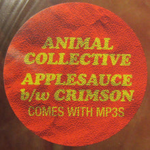 Load image into Gallery viewer, Animal Collective : Applesauce b/w Crimson (10", Single)