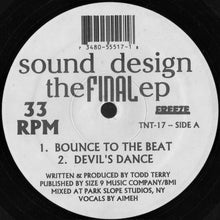 Load image into Gallery viewer, Sound Design : The Final EP (12", EP)