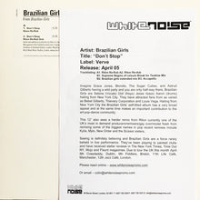Load image into Gallery viewer, Brazilian Girls : Don't Stop (12", Promo)
