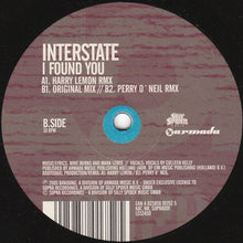 Load image into Gallery viewer, Interstate (6) : I Found You (12")