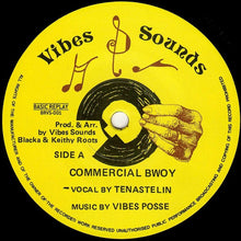 Load image into Gallery viewer, Tenastelin : Commercial Bwoy / Burial Tonight (12", RE, RM)