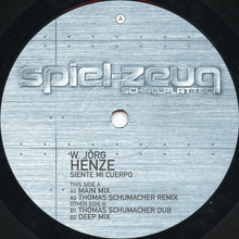 Load image into Gallery viewer, W. Jörg Henze* : Siente Mi Cuerpo (12")