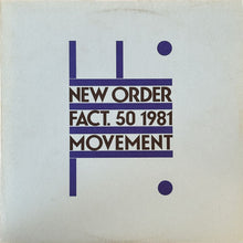 Load image into Gallery viewer, New Order : Movement (LP, Album, MPO)