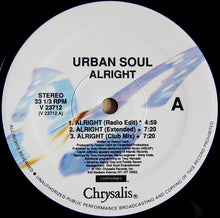 Load image into Gallery viewer, Urban Soul : Alright (12")
