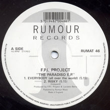 Load image into Gallery viewer, FPI Project : The Paradiso E.P. (12", EP)