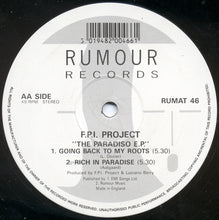 Load image into Gallery viewer, FPI Project : The Paradiso E.P. (12", EP)