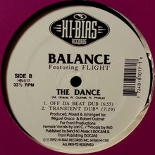 Load image into Gallery viewer, Balance Featuring Rudy "Flight" Philips : The Dance (12")