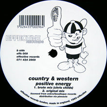 Load image into Gallery viewer, Country & Western : Positive Energy (Hanson & Nelson Remixes) (12")