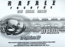 Load image into Gallery viewer, DJ Berlu : La Sphere EP (12", EP, W/Lbl)