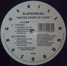 Load image into Gallery viewer, Supereal : United State Of Love (12")