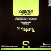 Load image into Gallery viewer, David Lara vs. Julian Poker : Ketamine (12")