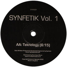 Load image into Gallery viewer, Synfetik : Synfetik Vol.1 (12")