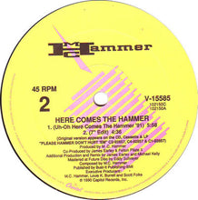Load image into Gallery viewer, MC Hammer : Here Comes The Hammer (12", Single)