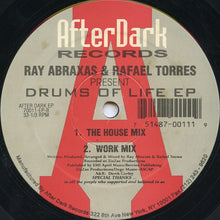 Load image into Gallery viewer, Ray Abraxas & Rafael Torres : Drums Of Life EP (12")