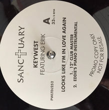 Load image into Gallery viewer, Keywest* Featuring Erik (2) : Looks Like I'm In Love Again (12", Promo)