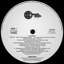 Load image into Gallery viewer, Seesselberg : Synthetik 1 (LP, Album, Ltd, RE)
