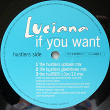 Load image into Gallery viewer, Luciana : If You Want (12", Single, 2/2)