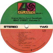 Load image into Gallery viewer, Various : Beat Street (Original Motion Picture Soundtrack Volume 2) (LP, Comp, SP )