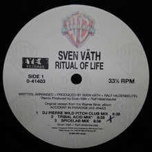 Load image into Gallery viewer, Sven Väth : Ritual Of Life / An Accident In Paradise (The Remixes) (12", Maxi)