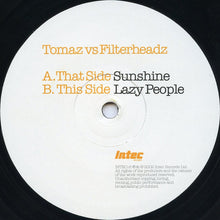 Load image into Gallery viewer, Tomaz vs Filterheadz* : Sunshine (12")