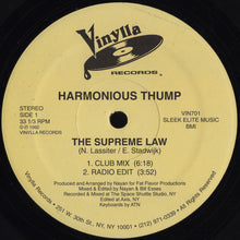 Load image into Gallery viewer, Harmonious Thump : The Supreme Law (12")