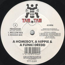 Load image into Gallery viewer, A Homeboy, A Hippie & A Funki Dredd : Freedom (12")