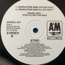 Load image into Gallery viewer, Sting : Demolition Man (12", Promo)