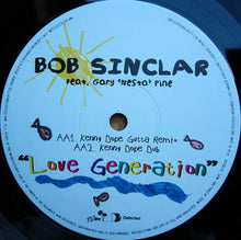 Load image into Gallery viewer, Bob Sinclar Feat. Gary 'Nesta' Pine* : Love Generation (Remixes) (12")