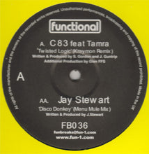 Load image into Gallery viewer, C83 Feat Tamra* / Jay Stewart : Twisted Logic / Disco Donkey (12")