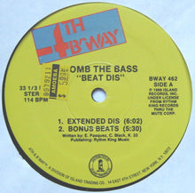 Load image into Gallery viewer, Bomb The Bass : Beat Dis (12")