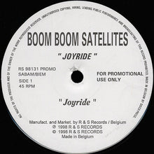 Load image into Gallery viewer, Boom Boom Satellites : Joyride (12", Promo)