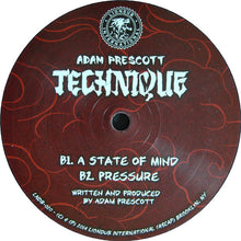 Load image into Gallery viewer, Adam Prescott : Technique (12", EP)