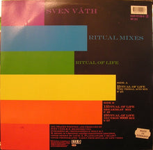Load image into Gallery viewer, Sven Väth : Ritual Of Life (Ritual Mixes) (12")
