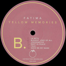 Load image into Gallery viewer, Fatima (12) : Yellow Memories (LP, Album)