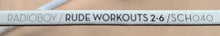 Load image into Gallery viewer, Radioboy* : Rude Workouts 2-6 (12")