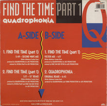 Load image into Gallery viewer, Quadrophonia : Find The Time (Part 1) (12")