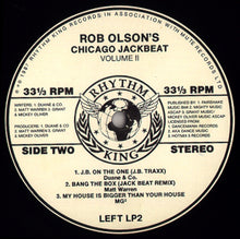 Load image into Gallery viewer, Rob Olson : Rob Olson's Chicago Jackbeat Vol Two (LP, Comp)