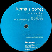 Load image into Gallery viewer, Koma & Bones : Button Monkey (12")
