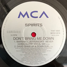Load image into Gallery viewer, Spirits : Don't Bring Me Down (12", Single, 2/2)
