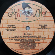 Load image into Gallery viewer, 49ers : Got To Be Free (12", Promo)